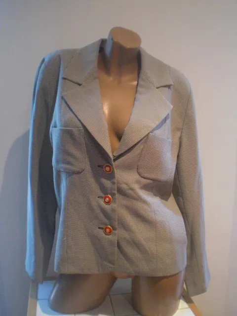 BONITA-CHAQUETA-AMERICANA-mujer-Talla-46-NUEVA-jacket